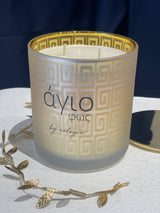 Άγιο Φως (Holy Light) SOY CANDLE by Evlogia -Magnolia, Tonka Bean & Musk