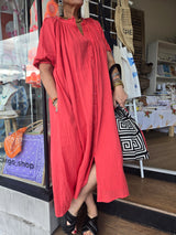 Tatum Dress - Coral Reef