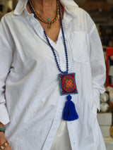 Maria Davilla Handmade Filakto Long Necklace - Various
