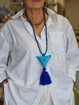 Maria Davilla Handmade Filakto Long Necklace - Various
