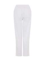 Comfort Linen Pant - White