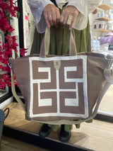 Gaia XL Weekend Bag/Tote - Mocha