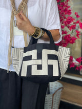 Antistrophe Top Handle Bag - Black