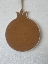 YIAYIAS Kouzina Ceramic Wall Pomegranate plaque/Trivett- Ελάτε να φάμε!