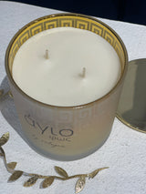 Άγιο Φως (Holy Light) SOY CANDLE by Evlogia -Magnolia, Tonka Bean & Musk