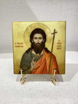 Marble Icon- Saint John the Baptist