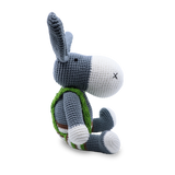 Benny the Donkey - Medium Crochet Sitting Soft Toy