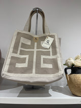Gaia XL Weekend Bag/Tote - Beige