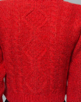 Miss Polyplexi Charlotte Red Knitted Sweater