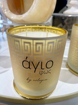 Άγιο Φως (Holy Light) SOY CANDLE by Evlogia -Magnolia, Tonka Bean & Musk