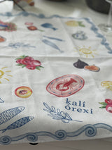 Kali Orexi Cotton Tea towel