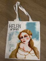 HELEN OF SPARTA TOTE BAG