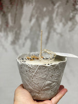 NIKA CERAMIC LIVANI SOY CANDLE -