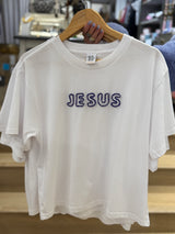 JESUS HAND BEADED COTTON T-SHIRT by The Called Line