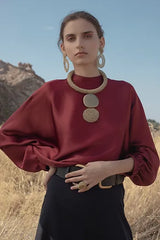 HELEN OF TROY GOLD NECKLACE BY HARA KARAMICHALI