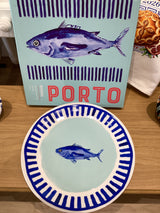 Large Porcelain Platter - Sardine