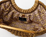 Capri Multicolour Brown Bag