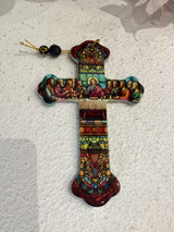 Greek Hanging Christmas Decoration - The Last Supper / Mother Mary