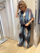 Nero Silk Blend Pant