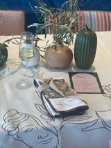 Mediterranean Muse Tablecloth and Napery Collection by Cawlife