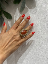 Hara Karamichali Stone Ring - Carnelian