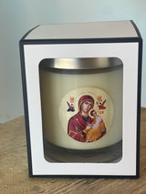 Livani Candle - Mary and Jesus