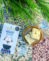 Nougat with almonds
