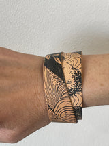 Greek Leather Bracelet - Various Designs