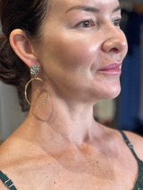 Tina Kotsonis Hoop Earrings - Gold