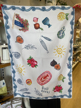 Kali Orexi Waffle Tea Towel