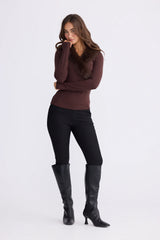 Imelda Top - Chocolate