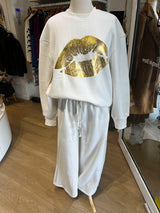 Lippy Sweatshirt and Pant Set