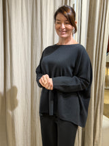 Olivia Pure Lambswool Jumper - Indigo