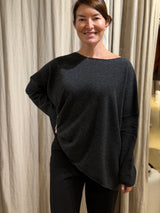 Olivia Pure Lambswool Jumper - Indigo