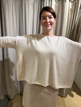 Olivia Pure Lambswool Jumper - Soft Rose