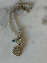 NIKA Religious Car Charm - Silver