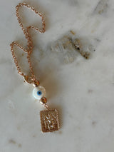 Religious Car Charm - Rose Gold
