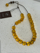 Transparent Amber Bead Komboloi