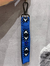Misirlou Key / Bag Chain - Blue Mati with Crystal