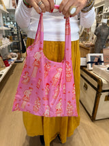 Sisterhood Pink Greek Reusable Bag