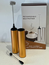Limited Edition Gold Usb Rechargeable Portable Frappe Maker