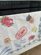 Kali Orexi Cotton Tea towel