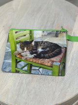 SMALL POUCH - CATS OF GREECE #1