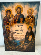 2027 Saint Name Day Diary Planner / English Version - Saints