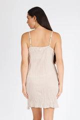 Cotton Slip Dress - Ecru