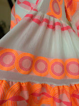 Milos Fuschia & Orange Dress