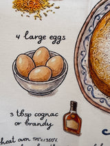 VASILOPITA COTTON TEA TOWEL