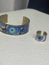 Cuff bracelet Ble Mati