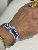 Greek Cuff bracelet Blue Hellas