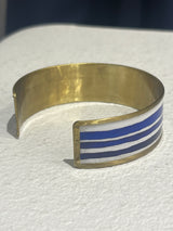 Greek Cuff bracelet Blue Hellas